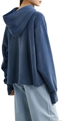 (W) Maison Margiela Hoodie Biru Katun dengan Cetak Logo. JVM1660024359472 Lookbook (W) Maison Margiela Hoodie Biru Katun dengan Cetak Logo. JVM1660024359472