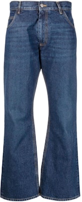 (W) Maison Margiela Jeans Azul de Tiro Alto Acampanados al Tobillo S51LA0158S30561-983 Buy (W) Maison Margiela Jeans Azul de Tiro Alto Acampanados al Tobillo S51LA0158S30561-983