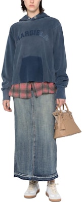 (W) Maison Margiela Sudadera Azul con Estampado Gráfico de Logo S51GU0127S25570 Purchase (W) Maison Margiela Sudadera Azul con Estampado Gráfico de Logo S51GU0127S25570