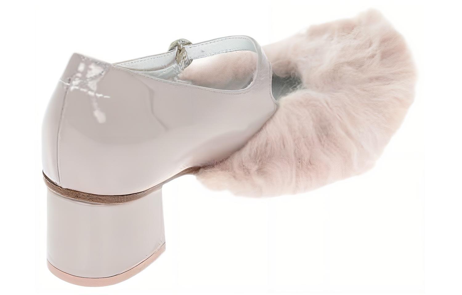 Shop (W) Maison Margiela 'Chunky Heel Gesper Fashion Pink' S40WL0096P3735T5168