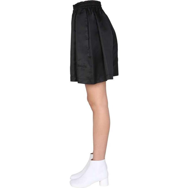 Purchase (W) Maison Margiela Celana Pendek High-Waist Loose Fit Hitam S52MU0077-S53984-900