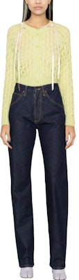 (W) Jeans Azul de Talle Alto y Pierna Recta Maison Margiela S29LA0096S30854-470 Lookbook (W) Jeans Azul de Talle Alto y Pierna Recta Maison Margiela S29LA0096S30854-470
