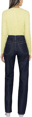 (W) Jeans Azul de Talle Alto y Pierna Recta Maison Margiela S29LA0096S30854-470 Shop (W) Jeans Azul de Talle Alto y Pierna Recta Maison Margiela S29LA0096S30854-470