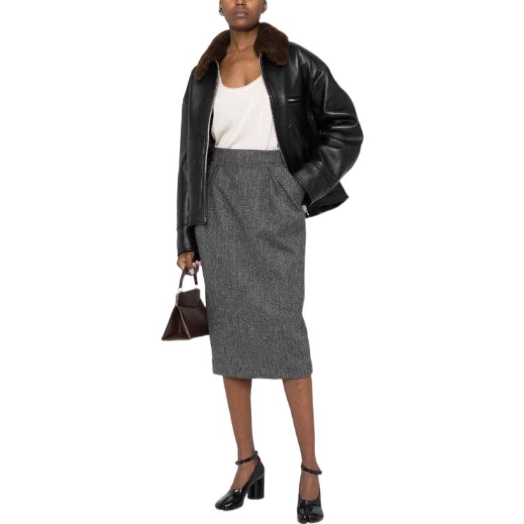 Lookbook (W) Maison Margiela 高腰休闲中长裙 S51MA0484S54246-001F