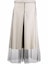 Order (W) Pantalones Cropped Sueltos de Malla en Capas Maison Margiela Beige Claro S31MA0350S54516102