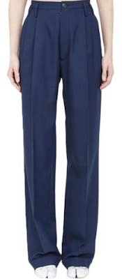 (W) Maison Margiela Celana Panjang Longgar Kasual Biru Navy Stitch Solid. S51KA0521S53220510 Buy (W) Maison Margiela Celana Panjang Longgar Kasual Biru Navy Stitch Solid. S51KA0521S53220510