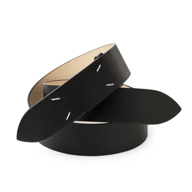 Lookbook (W) Maison Margiela 原创设计黑色小牛皮腰带 4.5cm宽 sa1tp0006-p5871-t8013