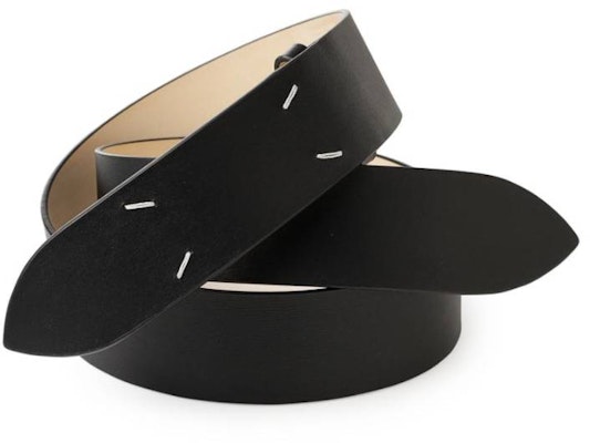 (W) Maison Margiela 原创设计黑色小牛皮腰带 4.5cm宽 sa1tp0006-p5871-t8013 Lookbook (W) Maison Margiela 原创设计黑色小牛皮腰带 4.5cm宽 sa1tp0006-p5871-t8013