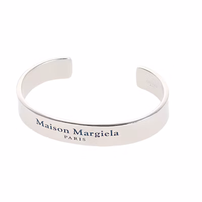 (Women) Maison Margiela Silver Logo Letter Bracelet. SM1UY0052SV0091963