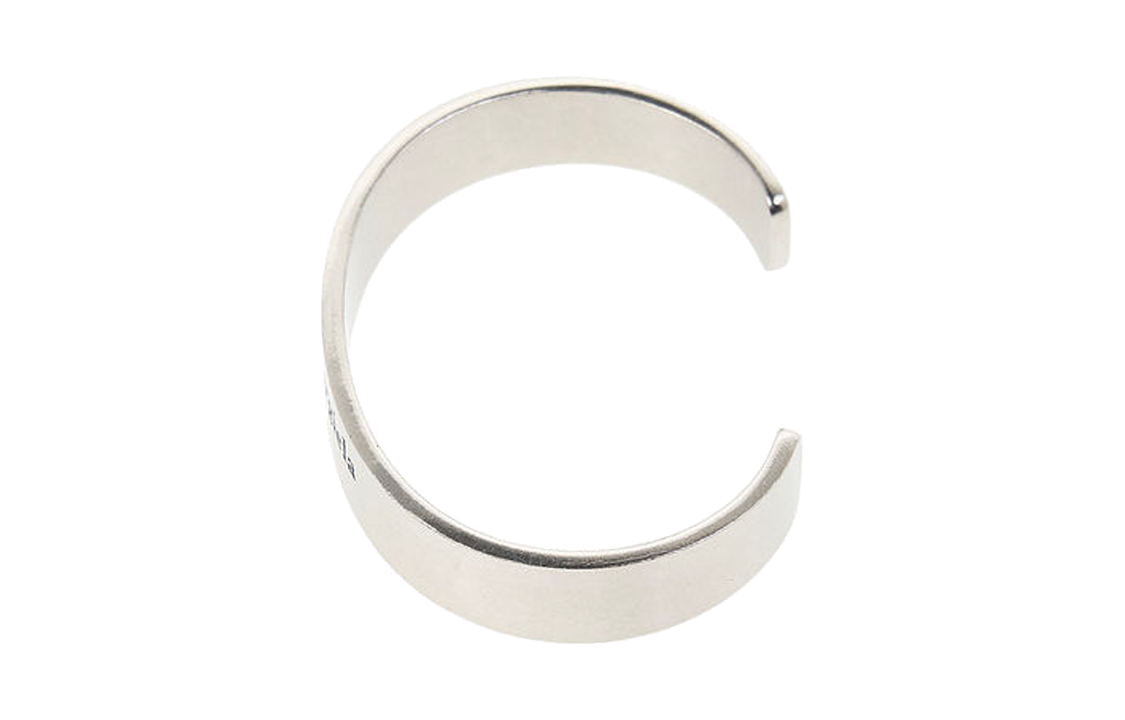 Shop (W) Maison Margiela 银色标志字母手链 SM1UY0052SV0091963