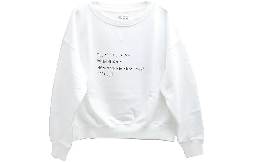 (Women) Maison Margiela  Solid Color Crew Neck Long Sleeve T-Shirt S51GU0112S25498100L