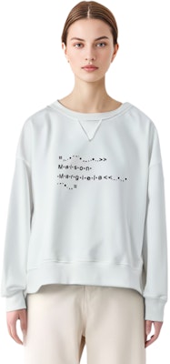 (W) Maison Margiela Kaos Lengan Panjang Warna Polos Crew Neck S51GU0112S25498100L Shop (W) Maison Margiela Kaos Lengan Panjang Warna Polos Crew Neck S51GU0112S25498100L