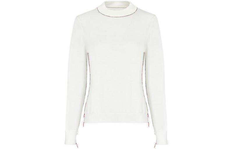 Order (W) Maison Margiela Suéter de Lana Blanco FW21 S51HA1148S17814103F