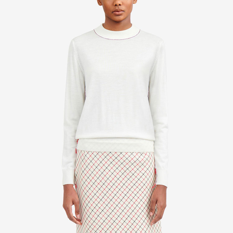 Details for (W) Maison Margiela Suéter de Lana Blanco FW21 S51HA1148S17814103F