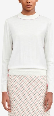 (W) Maison Margiela Suéter de Lana Blanco FW21 S51HA1148S17814103F Details for (W) Maison Margiela Suéter de Lana Blanco FW21 S51HA1148S17814103F