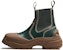 (W) Maison Margiela Alex Green 'But Chelsea Tapak Tebal Warna Berblok' S38WU0379P3744H9409
