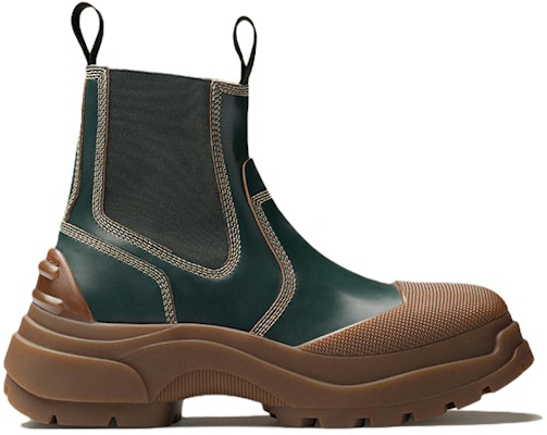 (Women) Maison Margiela Alex Green 'Color-Block Chunky Sole Chelsea Boot' S38WU0379P3744H9409 Order (Women) Maison Margiela Alex Green 'Color-Block Chunky Sole Chelsea Boot' S38WU0379P3744H9409