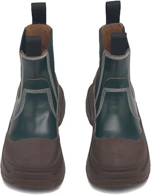 (W) Maison Margiela Alex Vert ''Bottes Chelsea à Semelle Épaisse Color Block'' S38WU0379P3744H9409 Lookbook (W) Maison Margiela Alex Vert ''Bottes Chelsea à Semelle Épaisse Color Block'' S38WU0379P3744H9409
