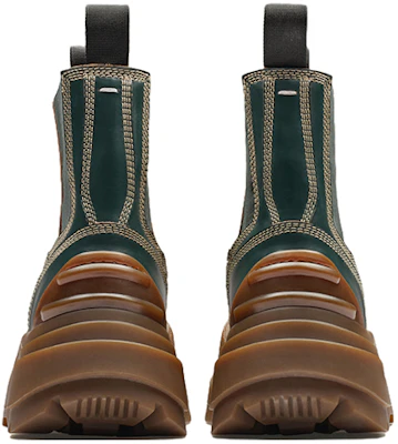 (W) Maison Margiela Alex Vert ''Bottes Chelsea à Semelle Épaisse Color Block'' S38WU0379P3744H9409 Shop (W) Maison Margiela Alex Vert ''Bottes Chelsea à Semelle Épaisse Color Block'' S38WU0379P3744H9409