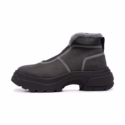 (W) Maison Margiela Ankle Boot 'Black Calfskin'