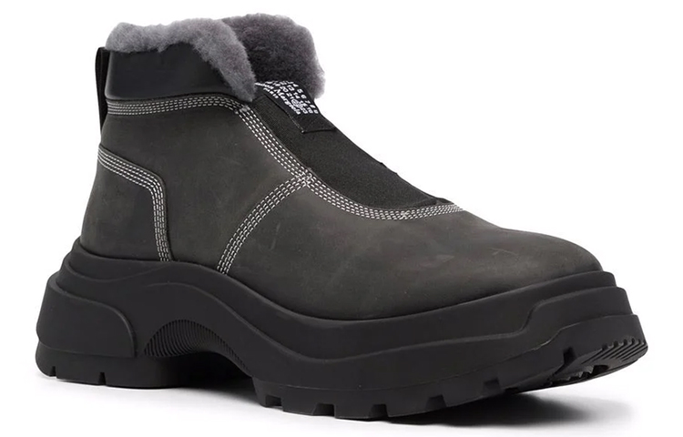 (W) Maison Margiela Ankle Boot 'Black Calfskin' 圖 2