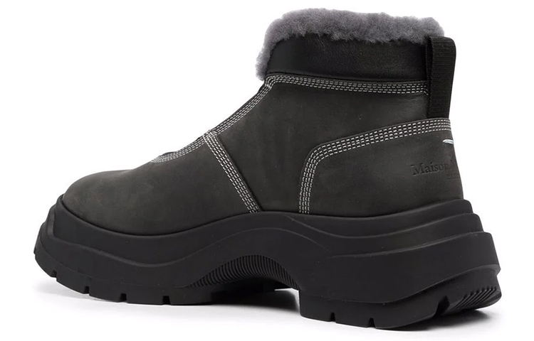 (W) Maison Margiela Ankle Boot 'Black Calfskin' 圖 3