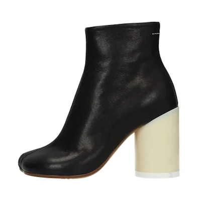 (W) Maison Margiela Ankle Boot 'Black Chunky Heel'