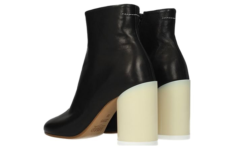 (W) Maison Margiela Ankle Boot 'Black Chunky Heel' 圖 3