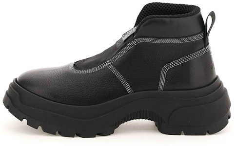 (W) Bota Tobillera Maison Margiela 'Negra Casual de Cuero de Moda' S58WS0197P4353T8013 Buy (W) Bota Tobillera Maison Margiela 'Negra Casual de Cuero de Moda' S58WS0197P4353T8013