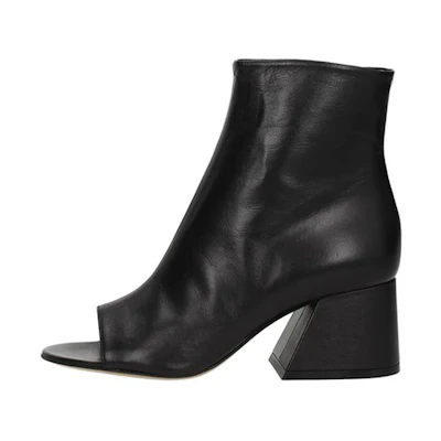 (W) Maison Margiela Ankle Boot 'Black Leather'