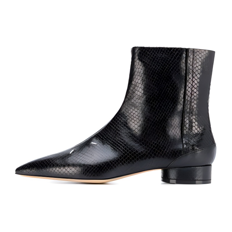 (Women) Maison Margiela Ankle Boot 'Black Leather Fashion' S58WU0280P2785T8013