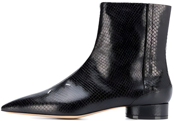 (Women) Maison Margiela Ankle Boot 'Black Leather Fashion' S58WU0280P2785T8013 Buy (Women) Maison Margiela Ankle Boot 'Black Leather Fashion' S58WU0280P2785T8013
