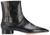 (W) Boot Tumit Maison Margiela 'Kulit Hitam Fesyen' S58WU0280P2785T8013