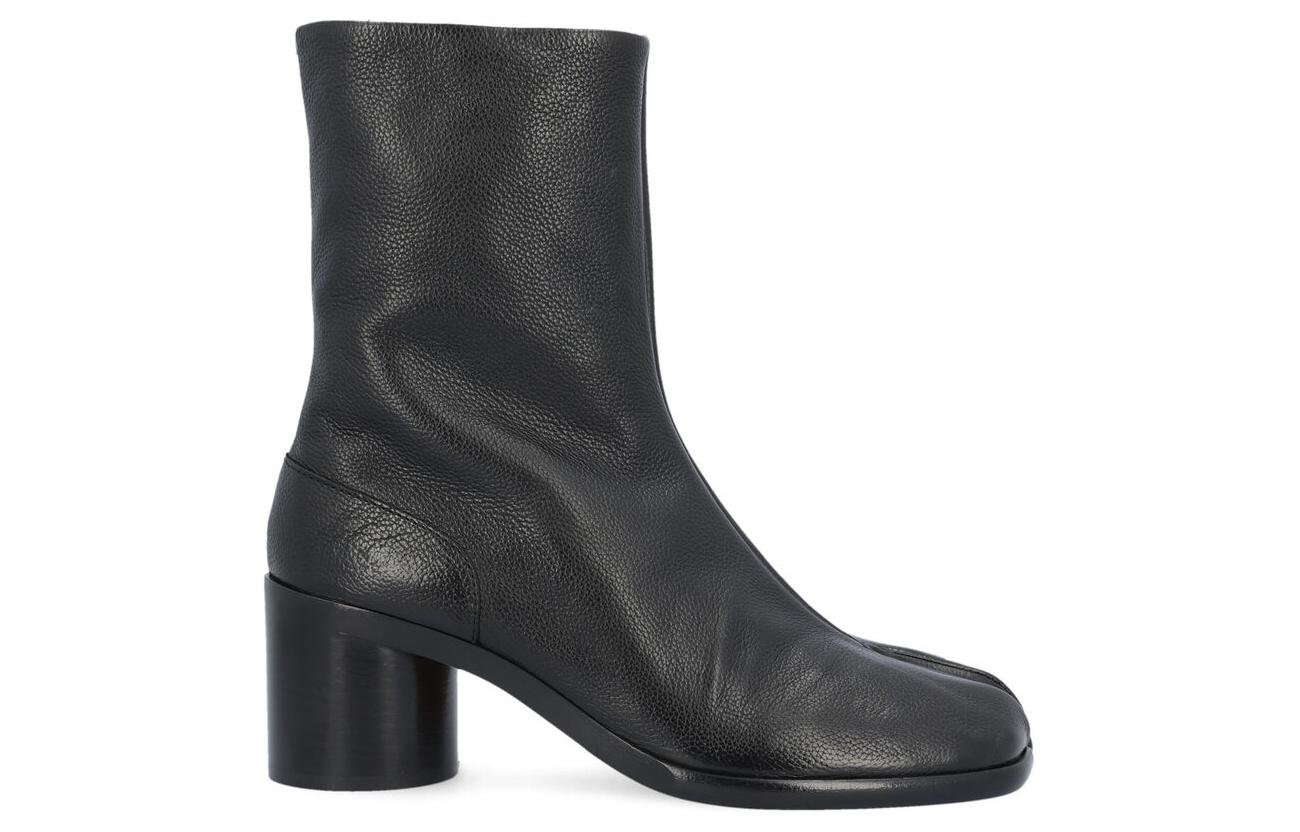 Order (W) Maison Margiela 黑色皮革短靴 S39WU0202P4486T8013