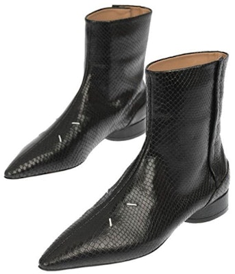 (Women) Maison Margiela Ankle Boot 'Black Leather Fashion' S58WU0280P2785T8013 Lookbook (Women) Maison Margiela Ankle Boot 'Black Leather Fashion' S58WU0280P2785T8013