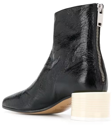 (W) Maison Margiela Sepatu Boot Ankle 'Kulit Hitam' S40WU0260P3754T8013 Lookbook (W) Maison Margiela Sepatu Boot Ankle 'Kulit Hitam' S40WU0260P3754T8013