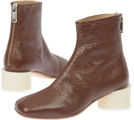 (W) Maison Margiela 棕色皮革短靴 S40WU0260P3754T2168 Lookbook (W) Maison Margiela 棕色皮革短靴 S40WU0260P3754T2168