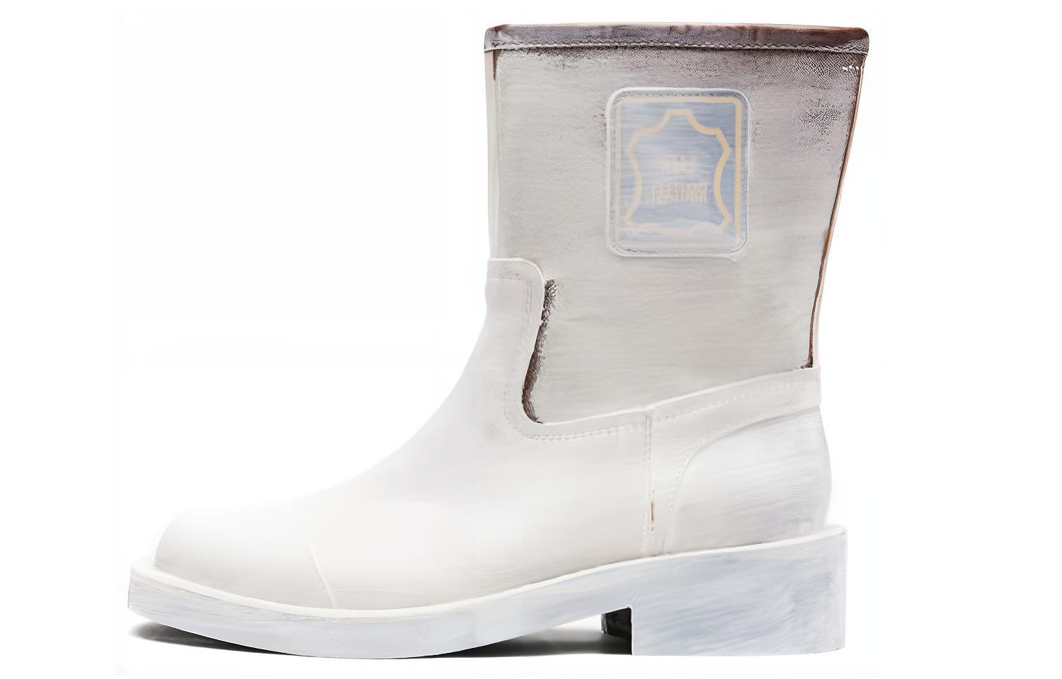 (Women) Maison Margiela Ankle Boot 'Fashion Forward Moto White' S66WU0068P2714H5757