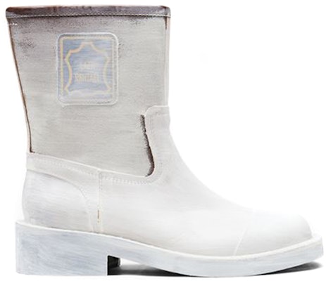 (W) Maison Margiela Boots 'Fashion Forward Moto Putih' S66WU0068P2714H5757 Order (W) Maison Margiela Boots 'Fashion Forward Moto Putih' S66WU0068P2714H5757