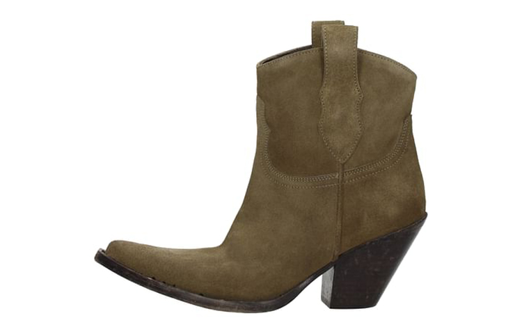 (Women) Maison Margiela Ankle Boot 'Green Velvet Leather' S39WU0102SY1197135