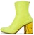 (W) Maison Margiela But Buku Lali 'Metallic Curve Heel Kuning' S39WU0139P3048T3121