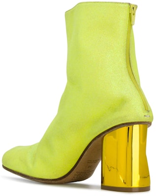 (Women) Maison Margiela Ankle Boot 'Metallic Curve Heel Yellow' S39WU0139P3048T3121 Lookbook (Women) Maison Margiela Ankle Boot 'Metallic Curve Heel Yellow' S39WU0139P3048T3121