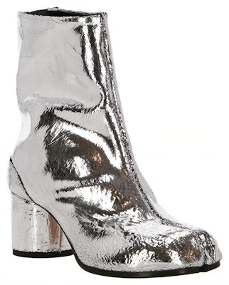 (W) Maison Margiela But Ankle 'Perak Metalik' S58WU0246P5016T9002 Order (W) Maison Margiela But Ankle 'Perak Metalik' S58WU0246P5016T9002