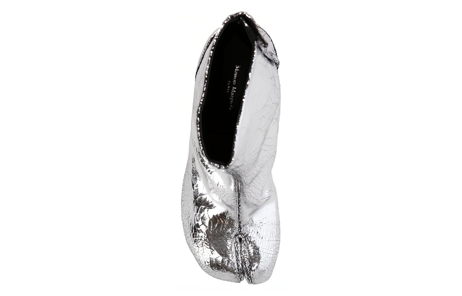 (W) Maison Margiela Ankle Boot 'Metallic Silver' 圖 3
