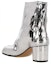 Shop (W) Maison Margiela But Ankle 'Perak Metalik' S58WU0246P5016T9002
