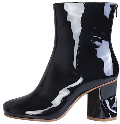 Maison Margiela 漆皮革短靴 女款 黑色 Buy Maison Margiela 漆皮革短靴 女款 黑色