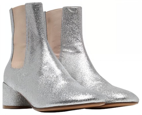 (Women) Maison Margiela Ankle Boot 'Silver Glitter Chelsea' S59WU0104P3494T9002 Order (Women) Maison Margiela Ankle Boot 'Silver Glitter Chelsea' S59WU0104P3494T9002