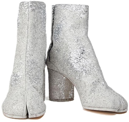 (Women) Maison Margiela Ankle Boot 'Silver Sequin' S58WU0260P4039H8615 Lookbook (Women) Maison Margiela Ankle Boot 'Silver Sequin' S58WU0260P4039H8615