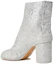 Shop (W) Maison Margiela 银色亮片踝靴 S58WU0260P4039H8615