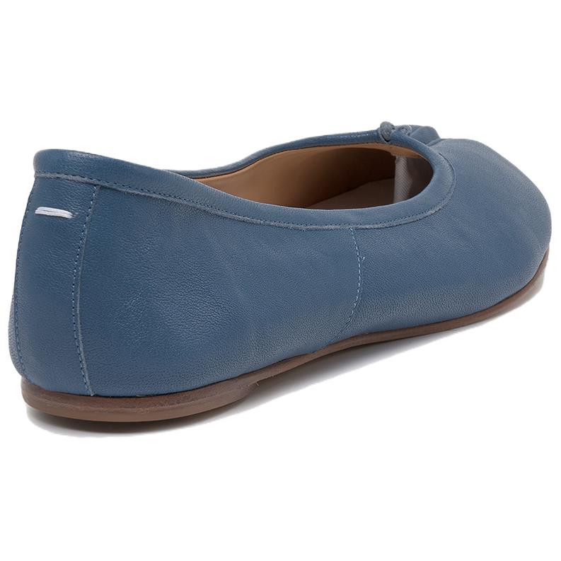 (W) Maison Margiela Ballet Flat 'Sheepskin Royal Blue' 圖 2
